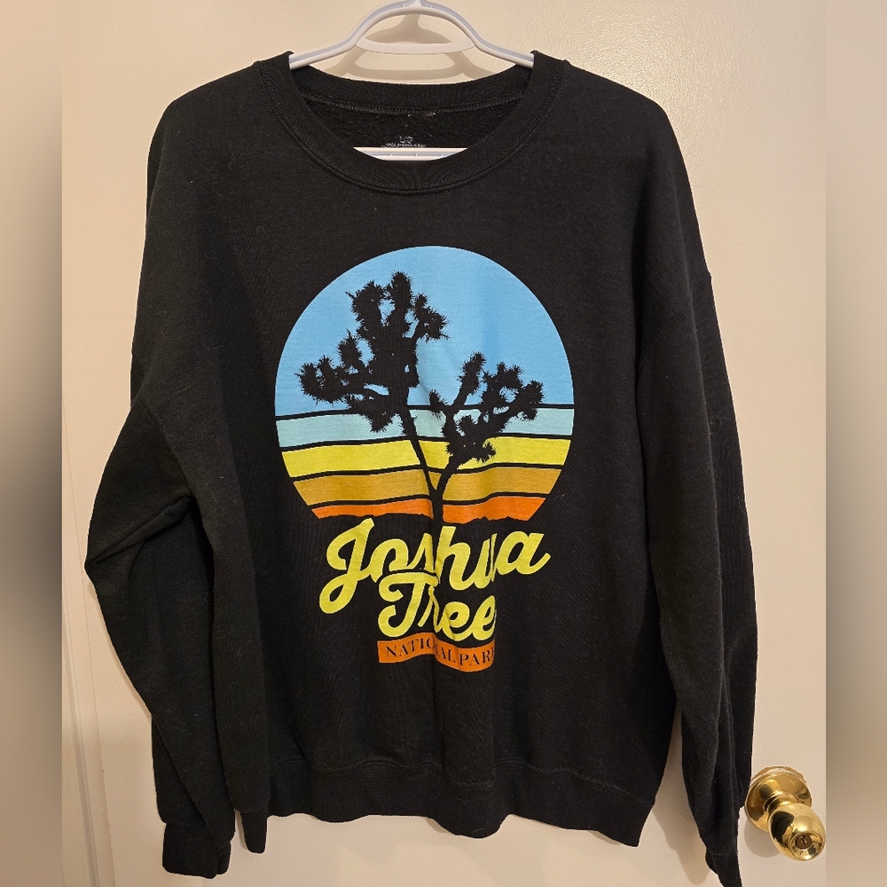 Joshua Tree National Park Black Sweatshirt
